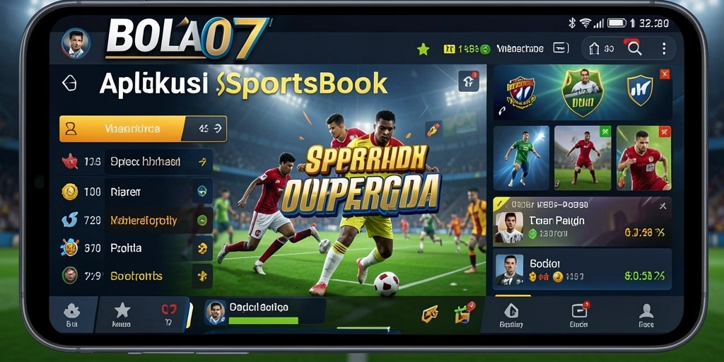 Tampilan menarik gameplay BOLA07 yang menyenangkan.