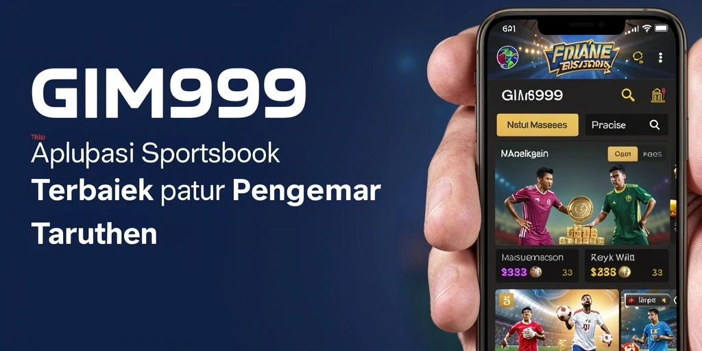 Tampilan utama GIM999 saat pengguna memasang taruhan olahraga.