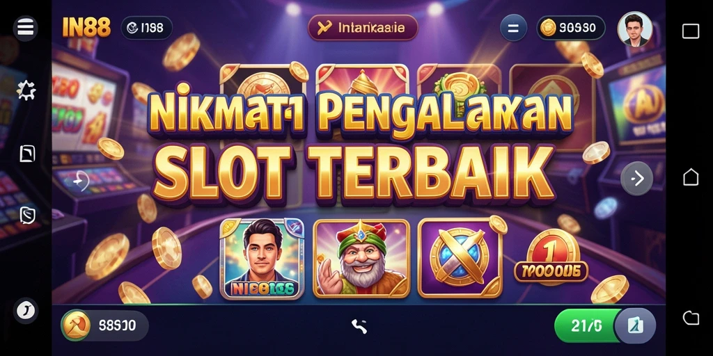 Tampilan menarik dari gameplay Slot IN88 yang penuh warna.