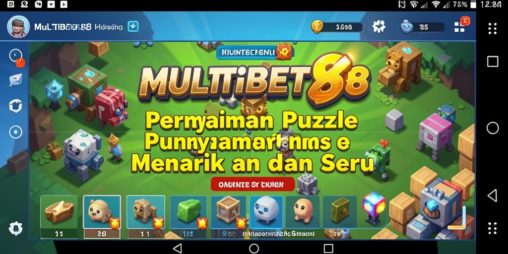 Tampilan gameplay menarik di MULTIBET88 dengan berbagai teka-teki.