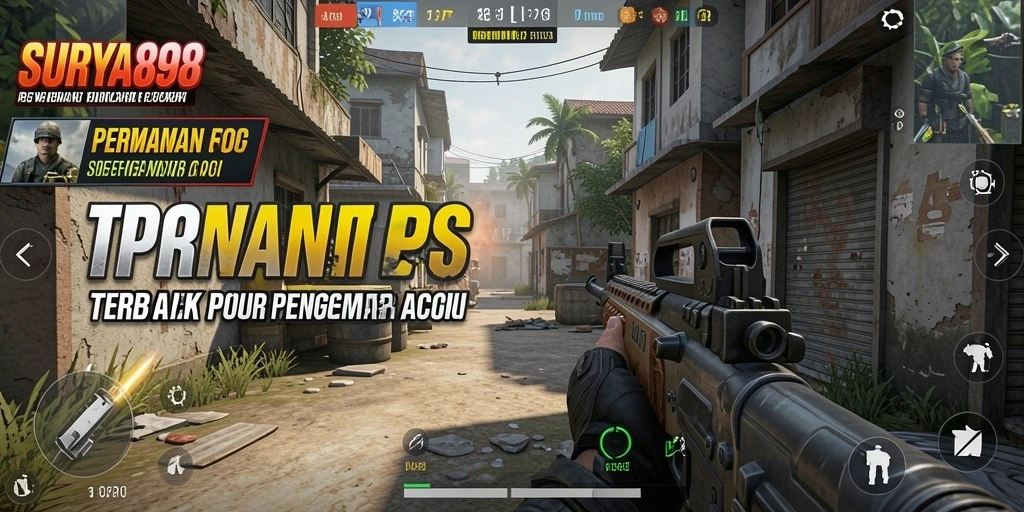 Gameplay menembak yang memukau dalam SURYA898.